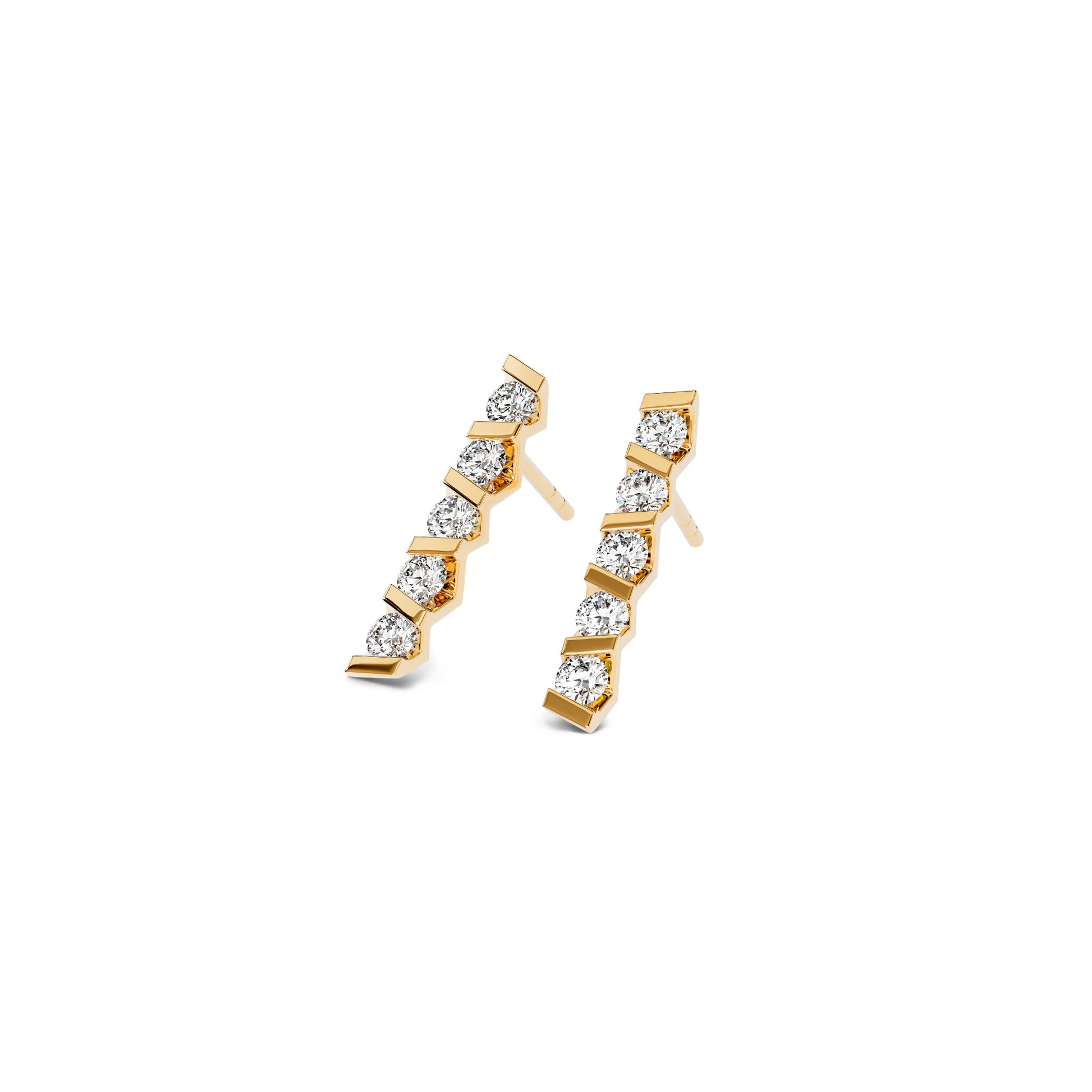 Vivida Ohrstecker von Niessing (N404945-3.5mm-0.16ct-cy)