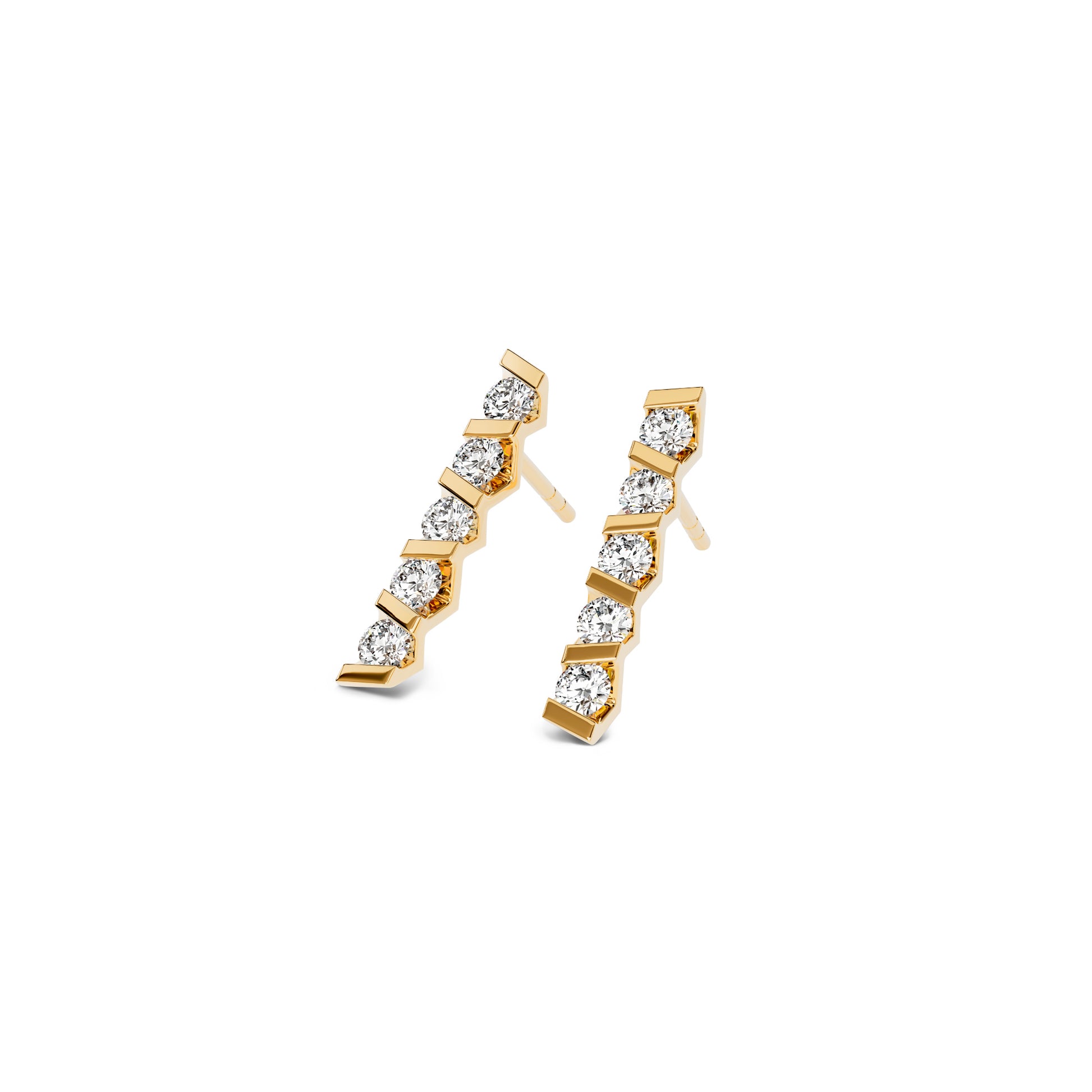 Vivida Ohrstecker von Niessing (N404945-4mm-0.23ct-cy)