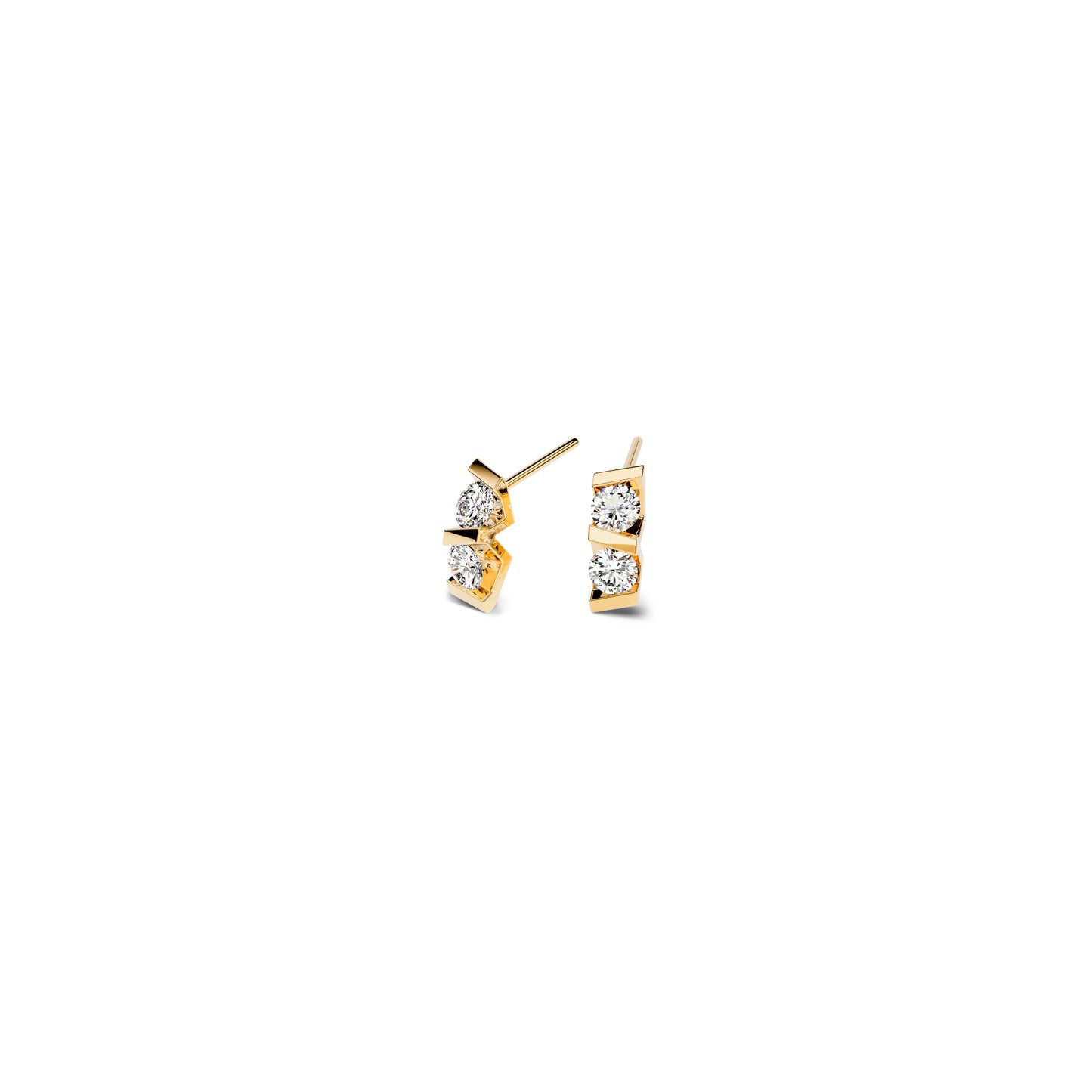 Vivida Ohrstecker von Niessing (N404972-2.8mm-0.08ct-cy)