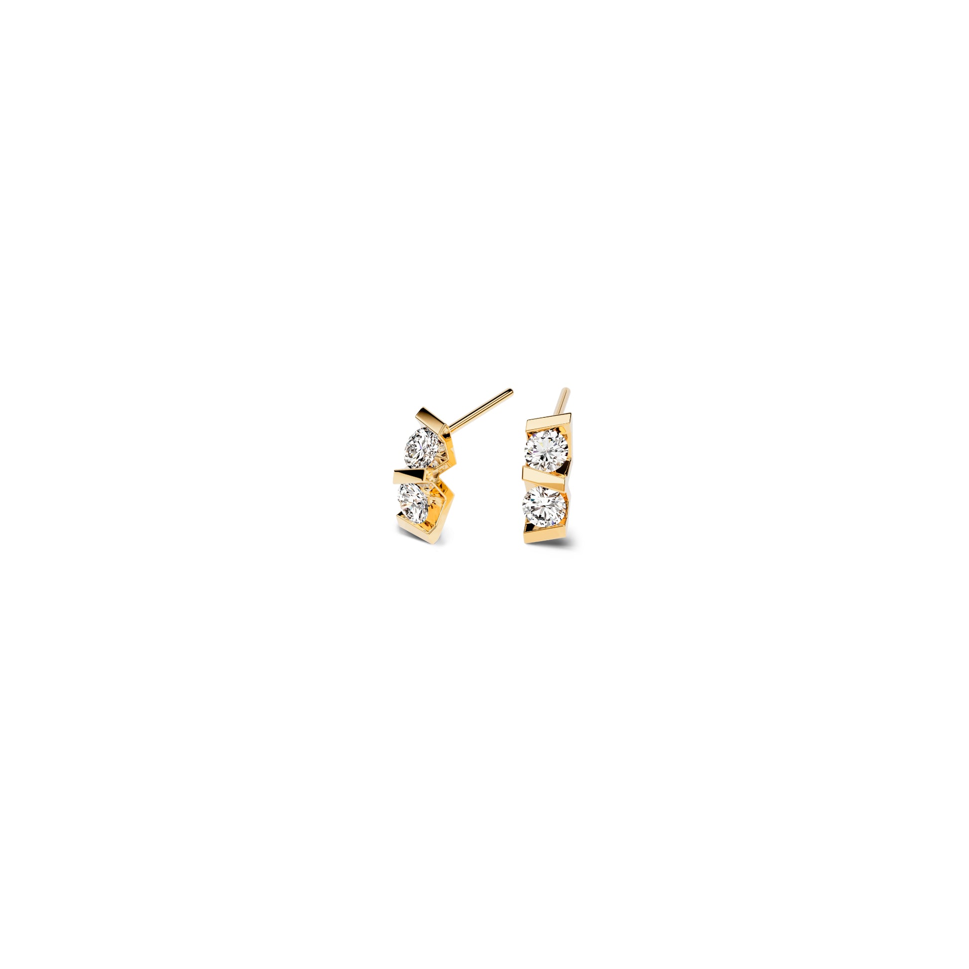 Vivida Ohrstecker von Niessing (N404972-2.8mm-0.08ct-cy)