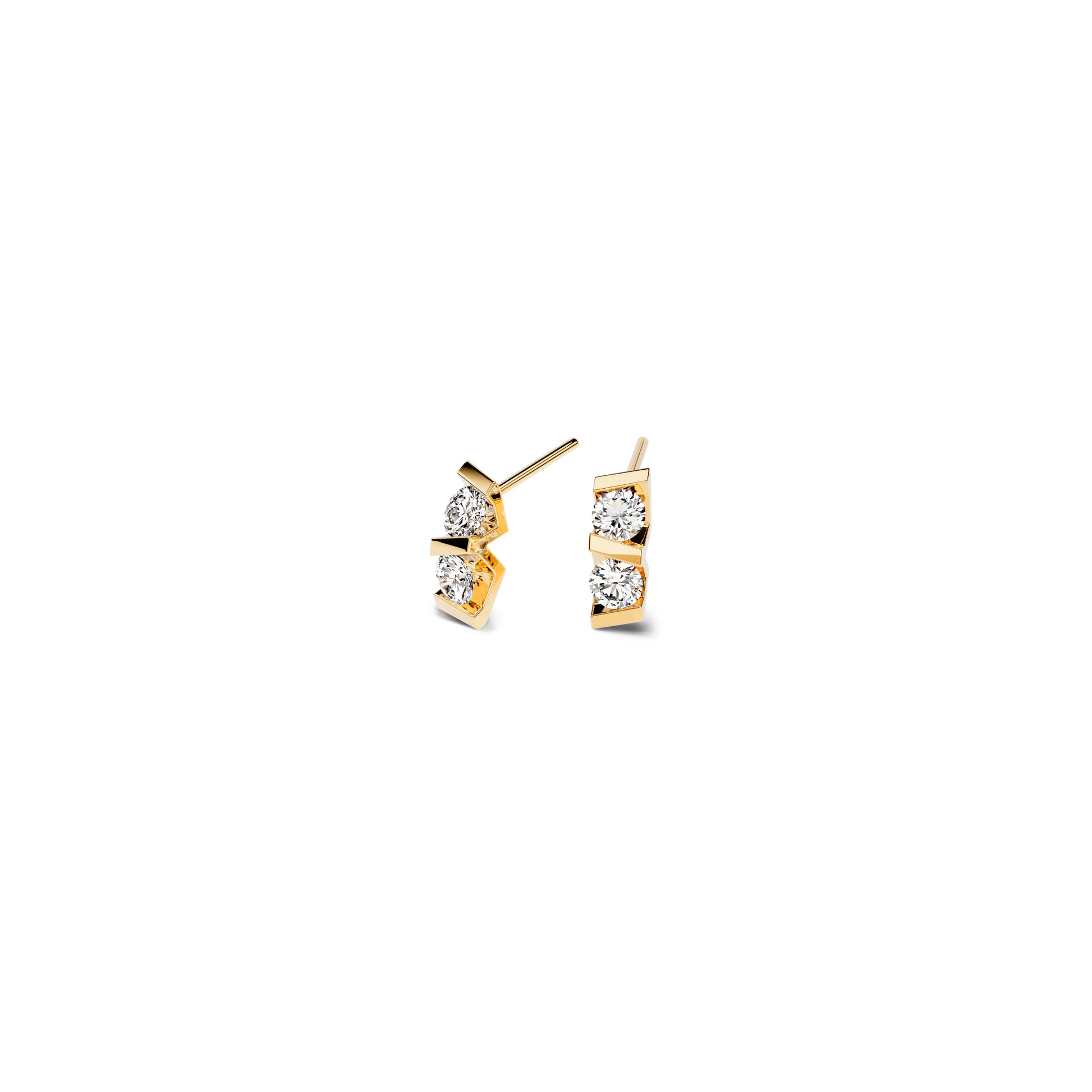 Vivida Ohrstecker, Diamant von Niessing (N404972-3.5mm-0.16ct-gloss-cy)