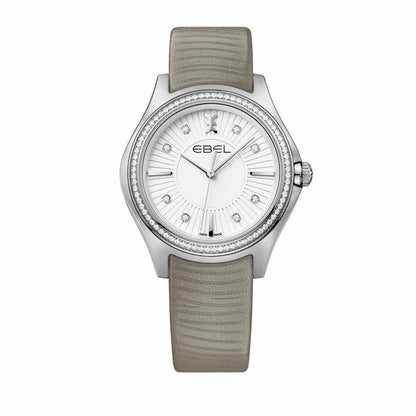 Wave Grande, Leder • Diamant • Quarz von EBEL (1216297)