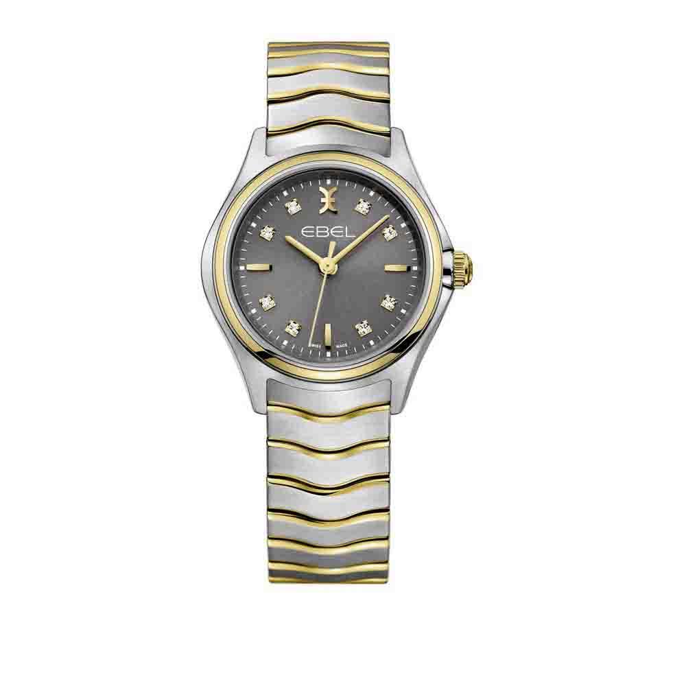 Wave Lady, Edelstahl • Diamant • Quarz von EBEL (1216283)