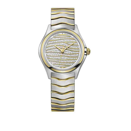 Wave Lady, Edelstahl • Diamant • Quarz von EBEL (1216284)