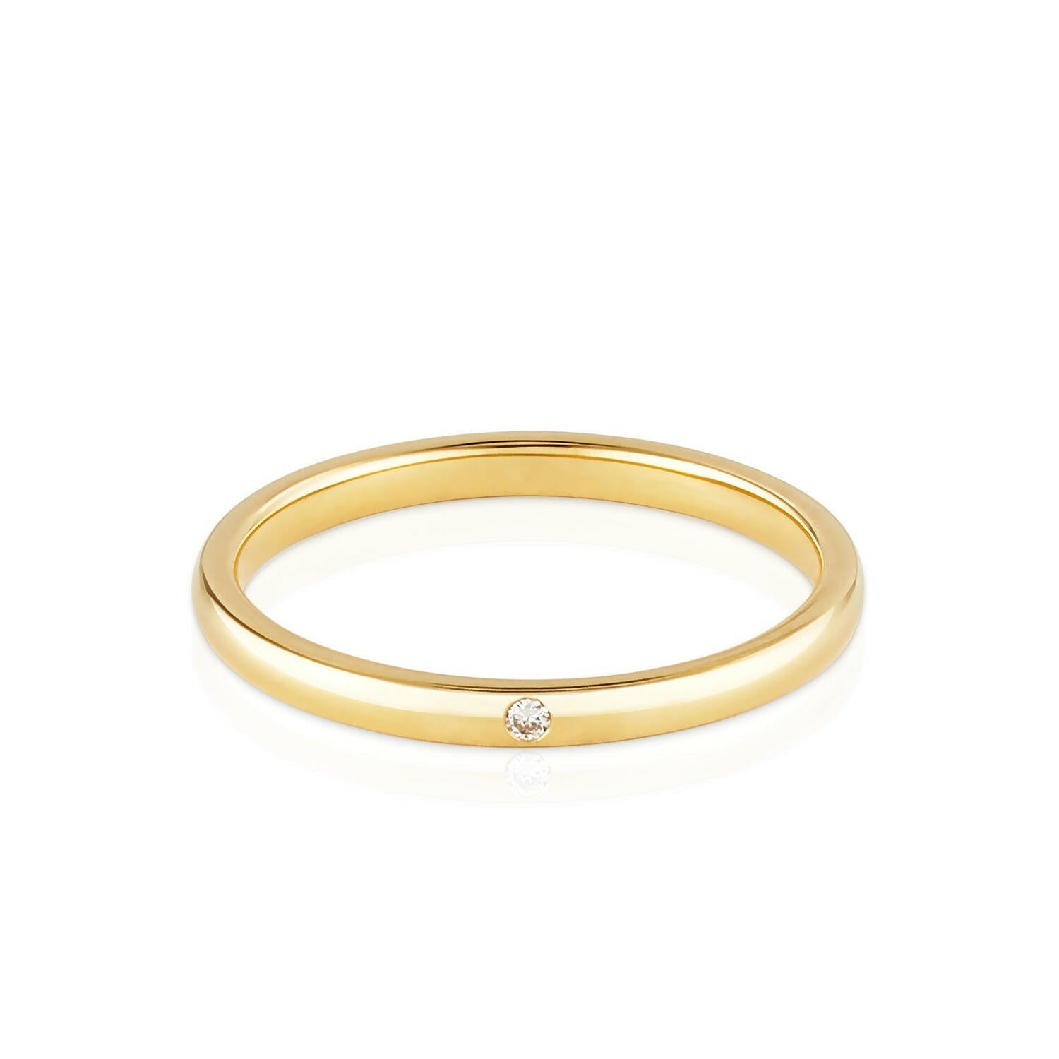 Ring Kim, Gelbgold mit Diamanten von The Good Bling online kaufen (Ref. TGB-Kim-Ring-GG)
