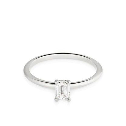 Ring Khloé, Weißgold mit Diamant 0.3 ct. von The Good Bling online kaufen (Ref. TGB-Khloe-Ring-WG-03)